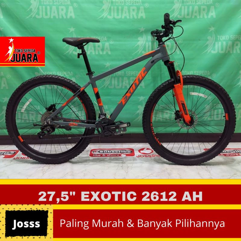 SEPEDA GUNUNG EXOTIC 2612 AH MTB 27,5