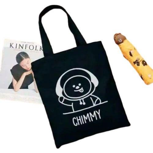 [LOCAL] - Totebag Custom Murah Kpop Ada Resleting