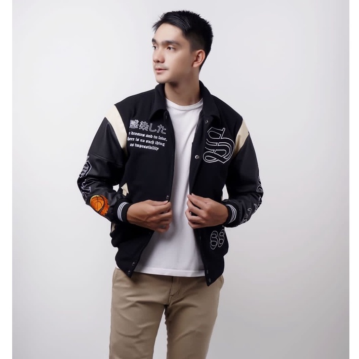 JAKET VARSITY PRIA  JAKET BASEBALL PREMIUM UNISEX VINTAGE SALVIO HEXIA