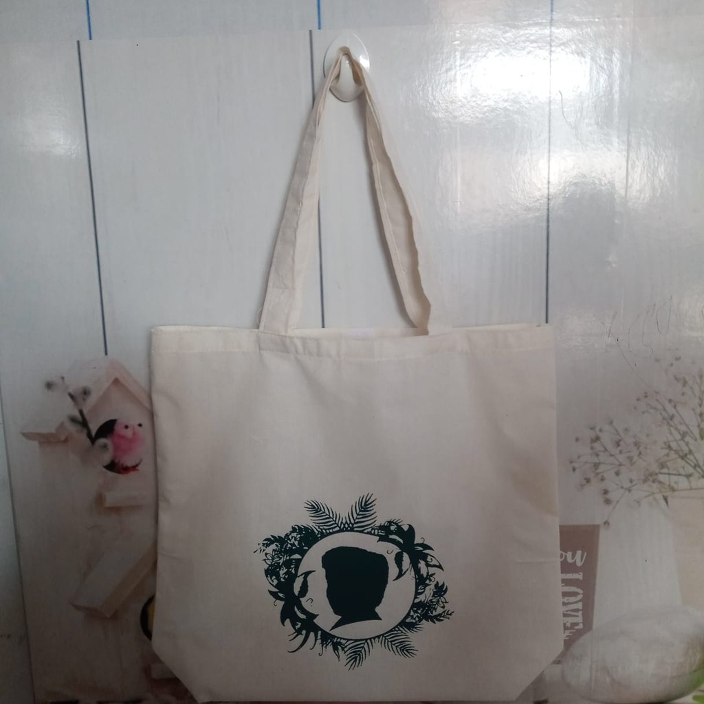 

[35x25 lebar 25] Blacu CUSTOM Grade A sablon/printing free desain