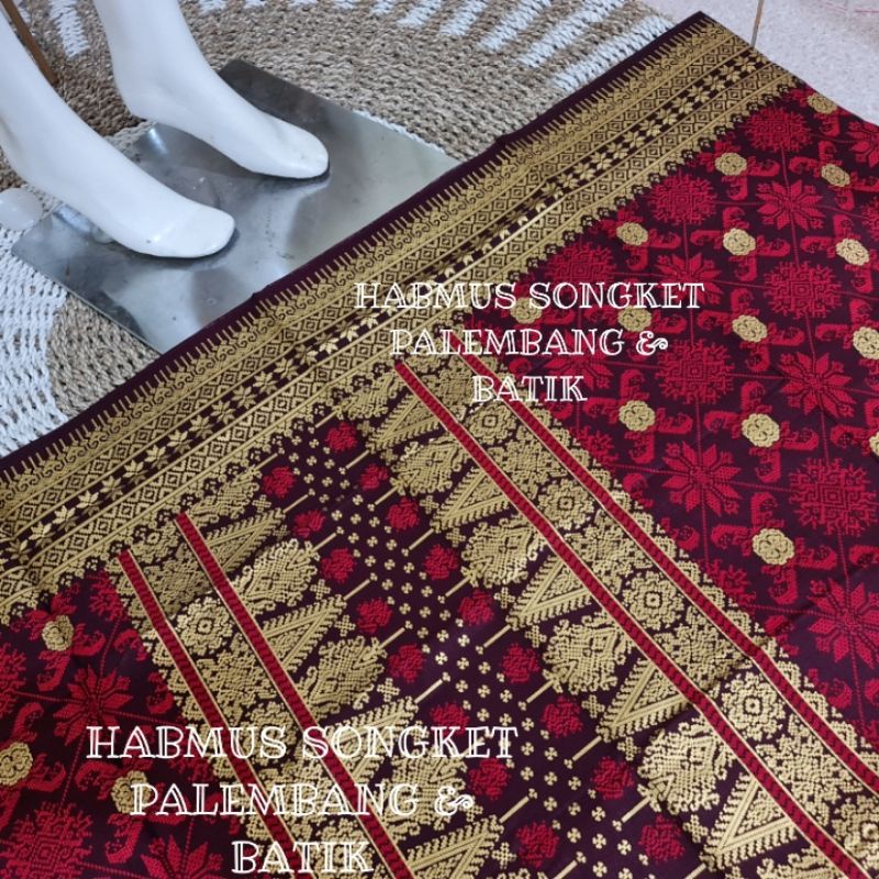 BAHAN / KAIN BATIK SONGKET PALEMVANG