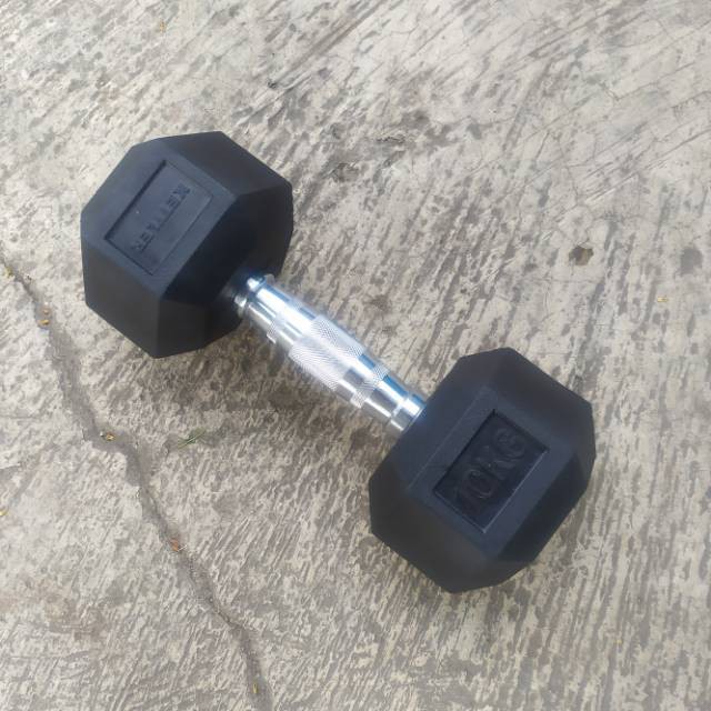 Kettler Fixed Hexagonal Dumbbell  10kg 706-040