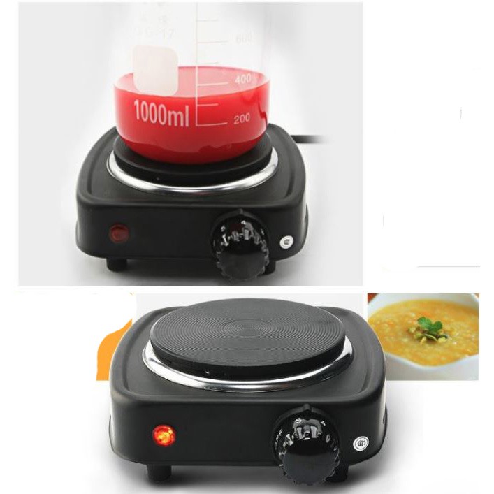 Kompor Listrik Mini Hot Plate Electric Cooking 500W - Adoolla DLD-101A