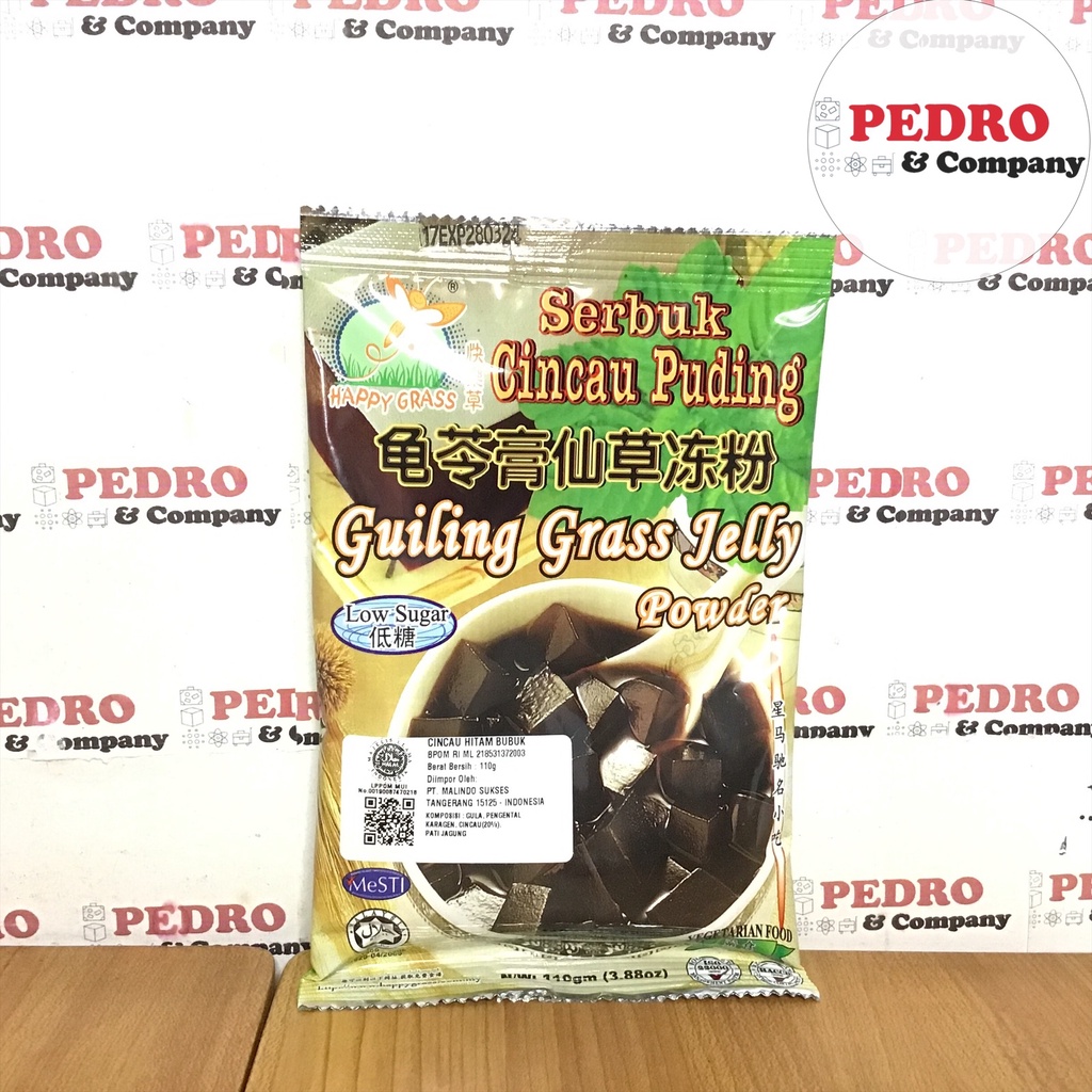 

Happy Grass - Serbuk cincau puding/ guiling grass jelly powder (110 gr)
