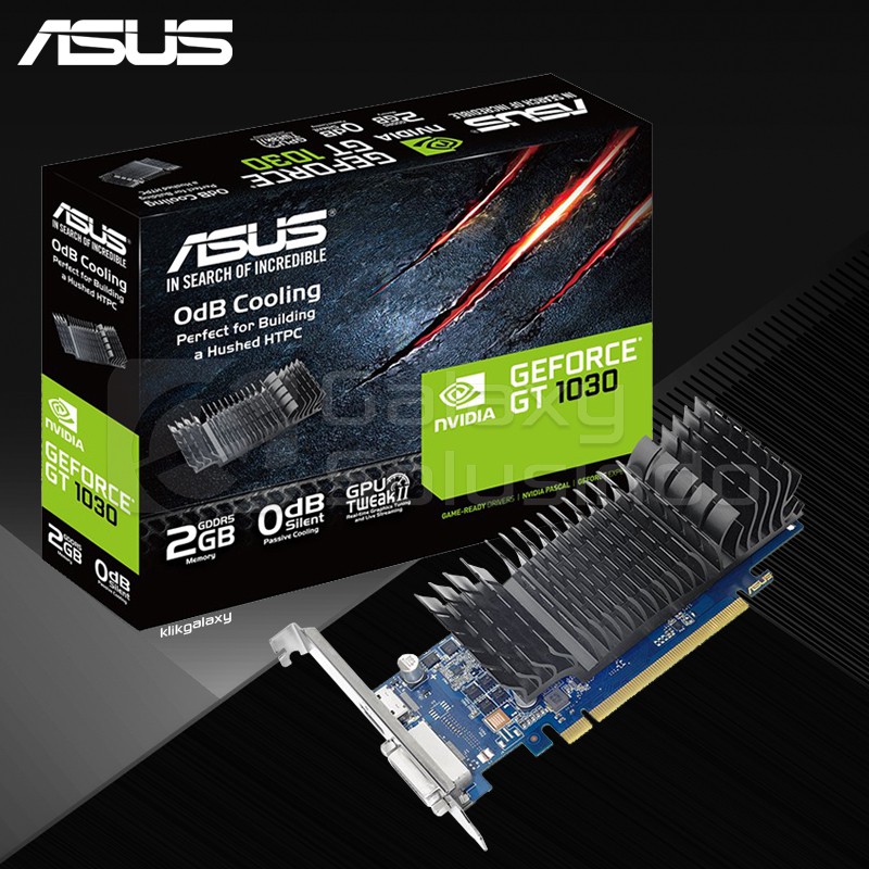 ASUS Geforce GT 1030 2GB GDDR5 - Graphic Card