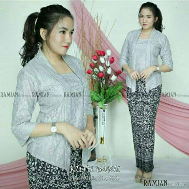 STELAN KUTUBARU BRUKAT PENDEK // KEBAYA KARTINI // KEBAYA WISUDA