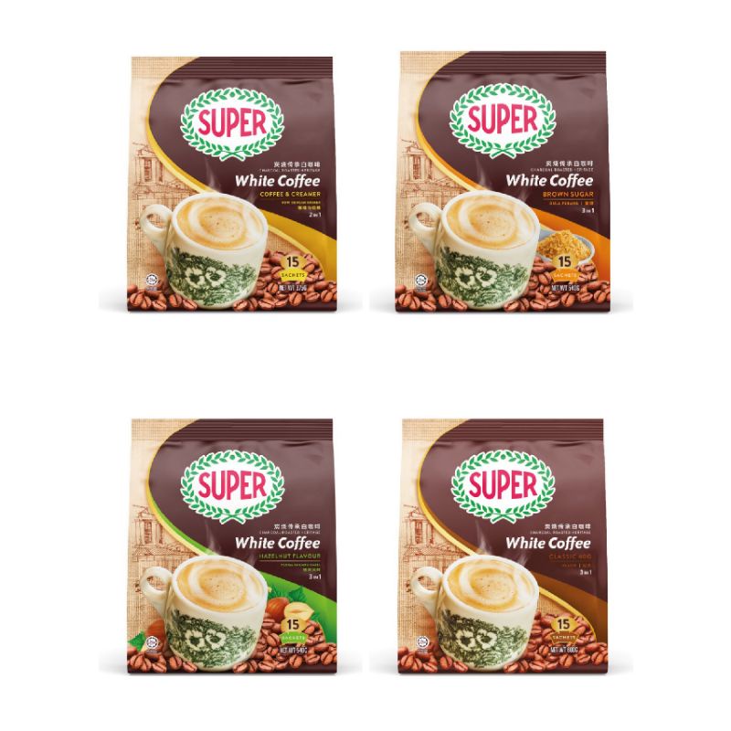 

Super White Coffee Sachet Kopi Malaysia
