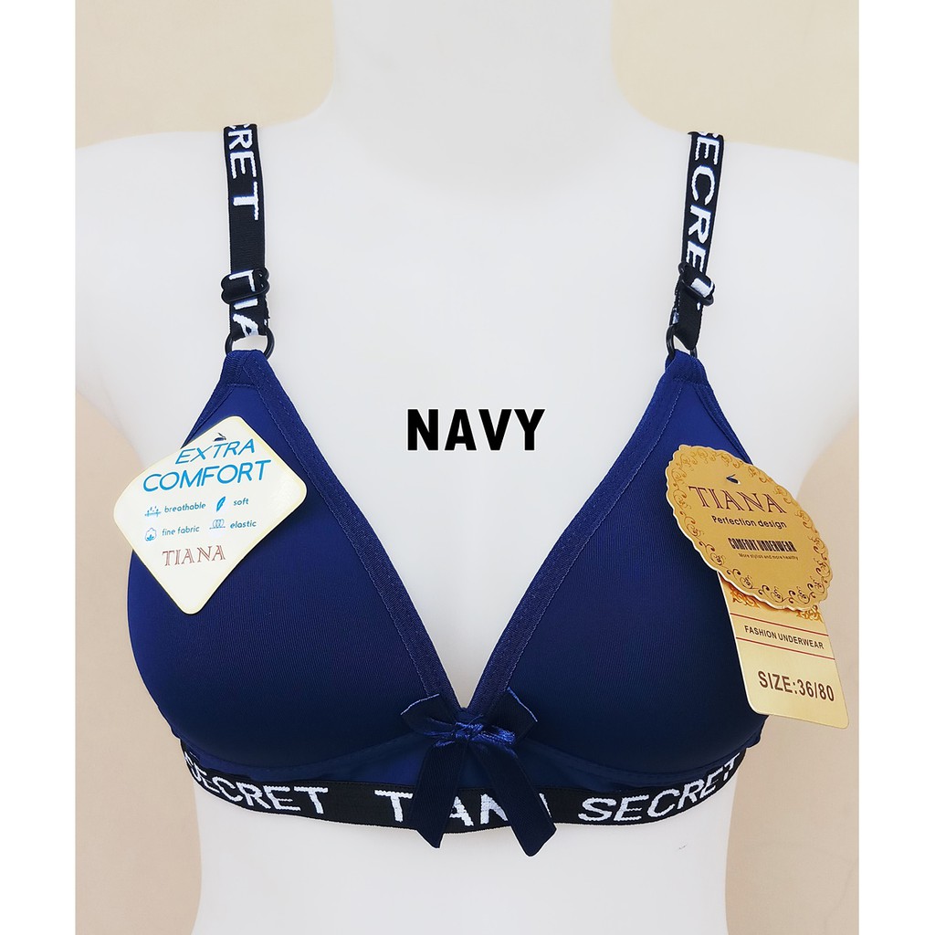 Bra Tiana Secret 3368 Uk 32-38 / BH Sport / BH Busa / BH Tanpa Kawat