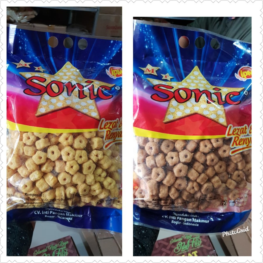 

Snack Sonic Big Star Bintang 300 gr - Kari Ayam
