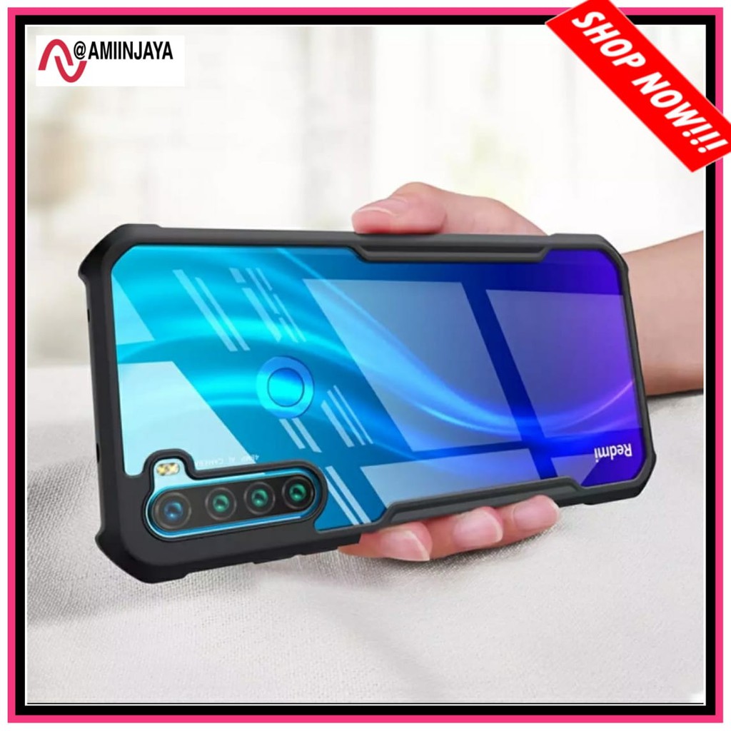 Case Xiaomi Redmi Note 8 Shockproof Armor Transparent Premium Hard Case
