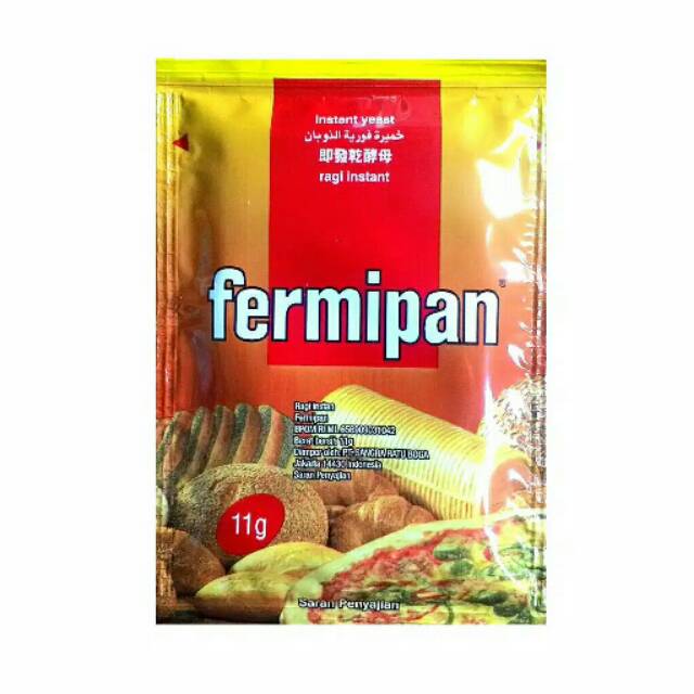 

FERMIPAN SACHET 11GR - RAGI FERMIPAN - RAGI INSTAN - INSTANT DRY