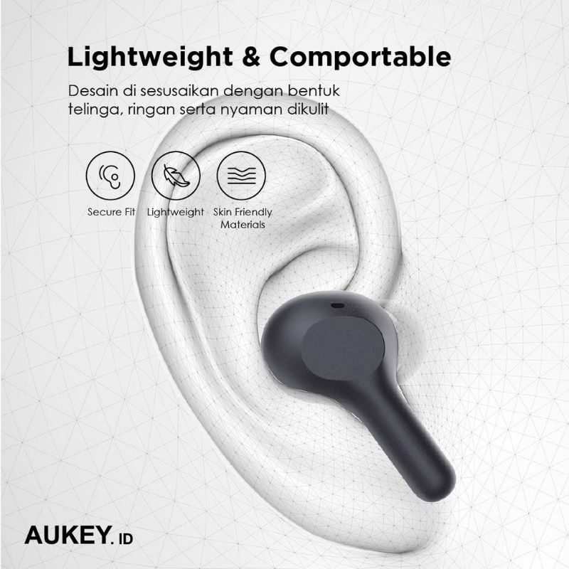 Aukey Headset / TWS Bluetooth EP-T25 High Fidelity Audio