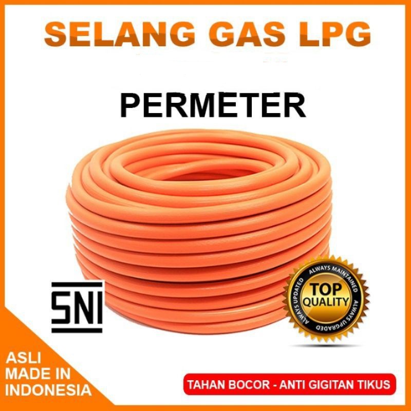 Selang Gas Orange Selang LPG Selang Regulator Kompor Gas High Pressure