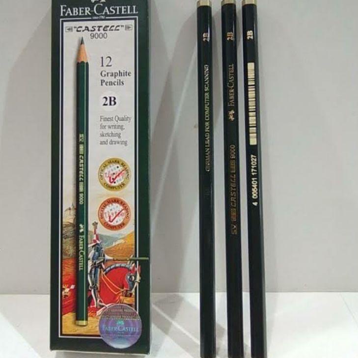 

[GiM ㊓] PENSIL FABER CASTELL 2B (1 LUSIN) TERMURAH |Lagi dizcon