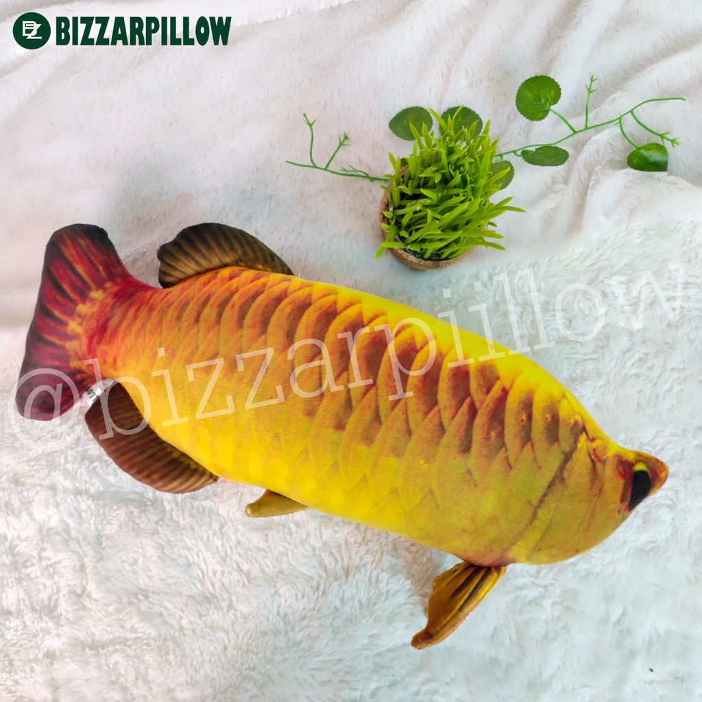 Bizzarpillow Bantal Ikan Arwana size M BZ077