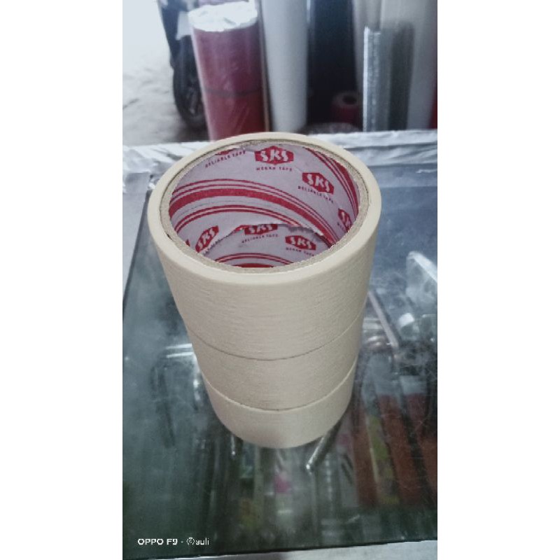 

lakban kertas 5cm masking tape