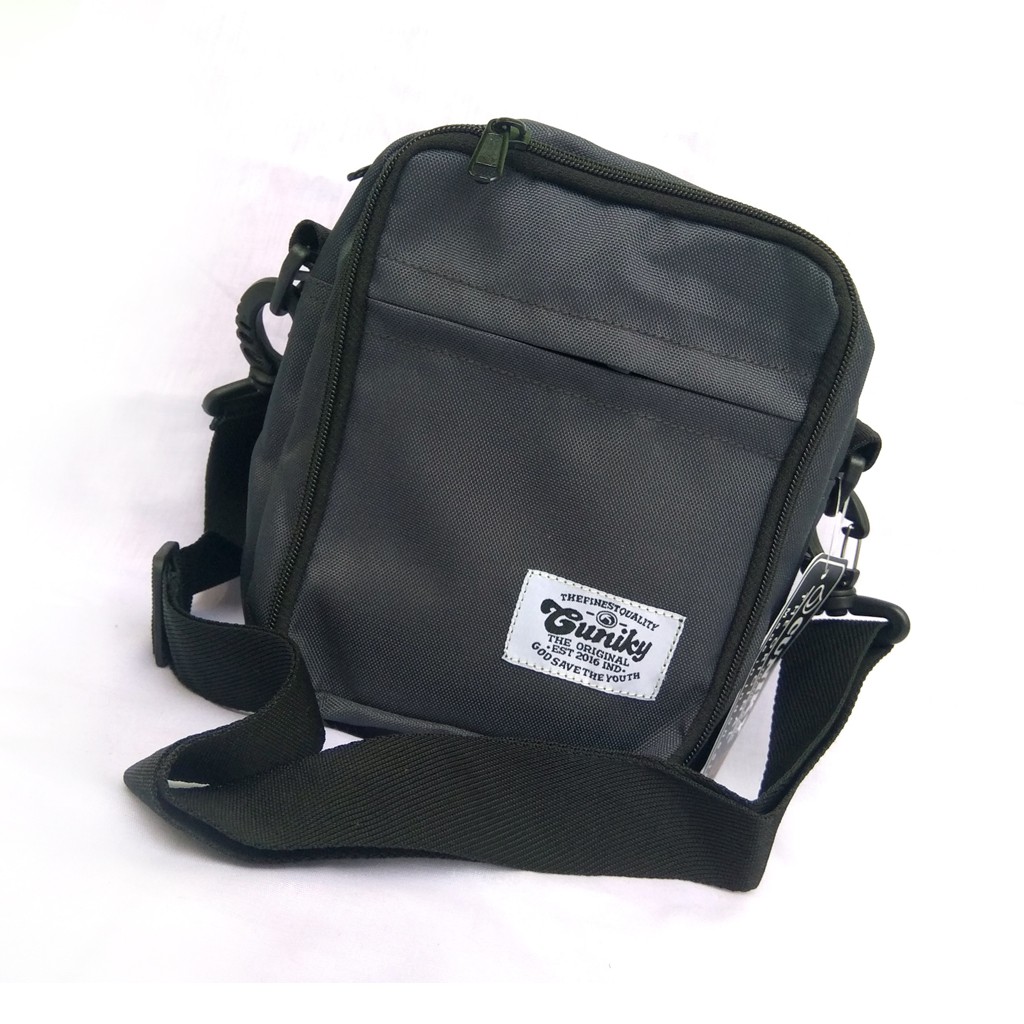 HSTR - Tas Selempang Slingbag Pouch | Slingbag Kanvas Cordura | Crossbody Original | Shoulder bag |Tas bahu | SLING BAG GROSIR DISTRO | Slimbag Pria dan wanita | Tas Selempang Harian | Tas Selempang Original Distro | Tas Selempang Pria Wanita Cowok