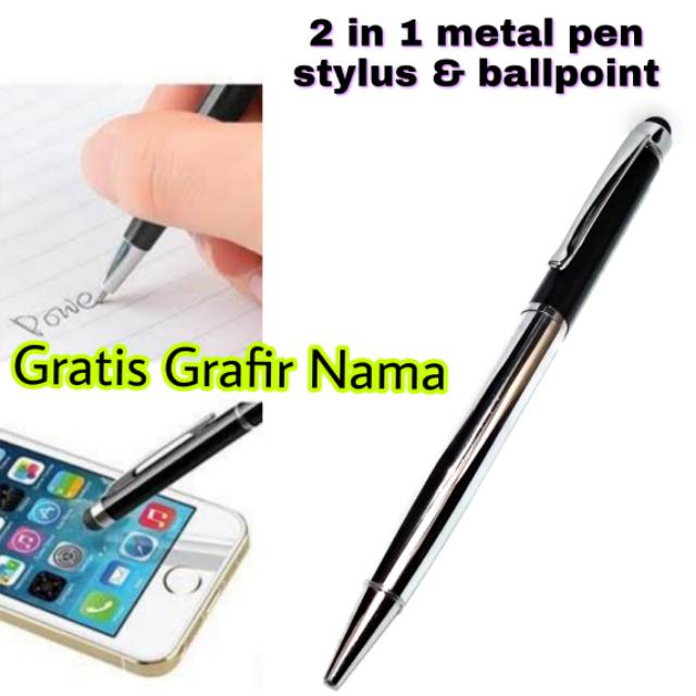 

Pulpen mewah besi metal dgn stylush gratis ukir grafir nama
