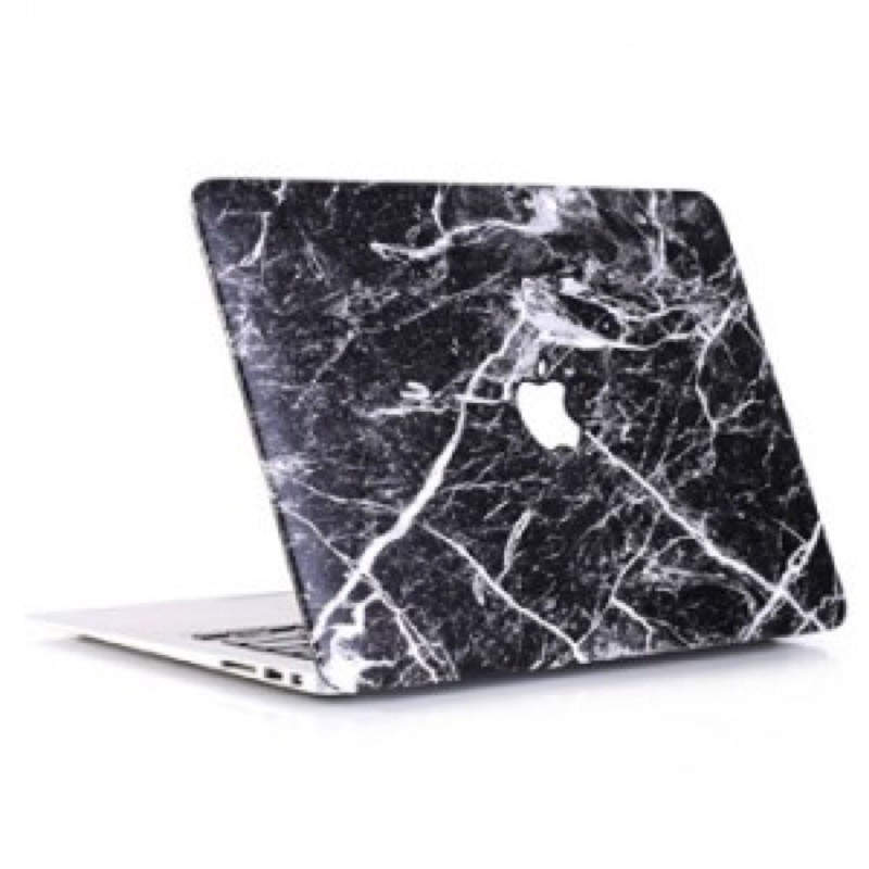 Marble Pattern Black White Case Casing Cover Macbook Air M1 13.3 Inch Gen 4 2020 A2337