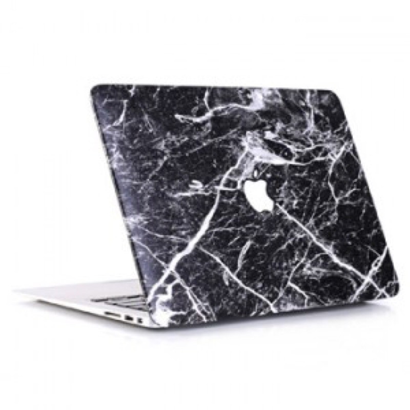 Marble Pattern Black White Case Casing Cover Macbook Pro M1 M2 13.3 Inch 2020-2022 A2338