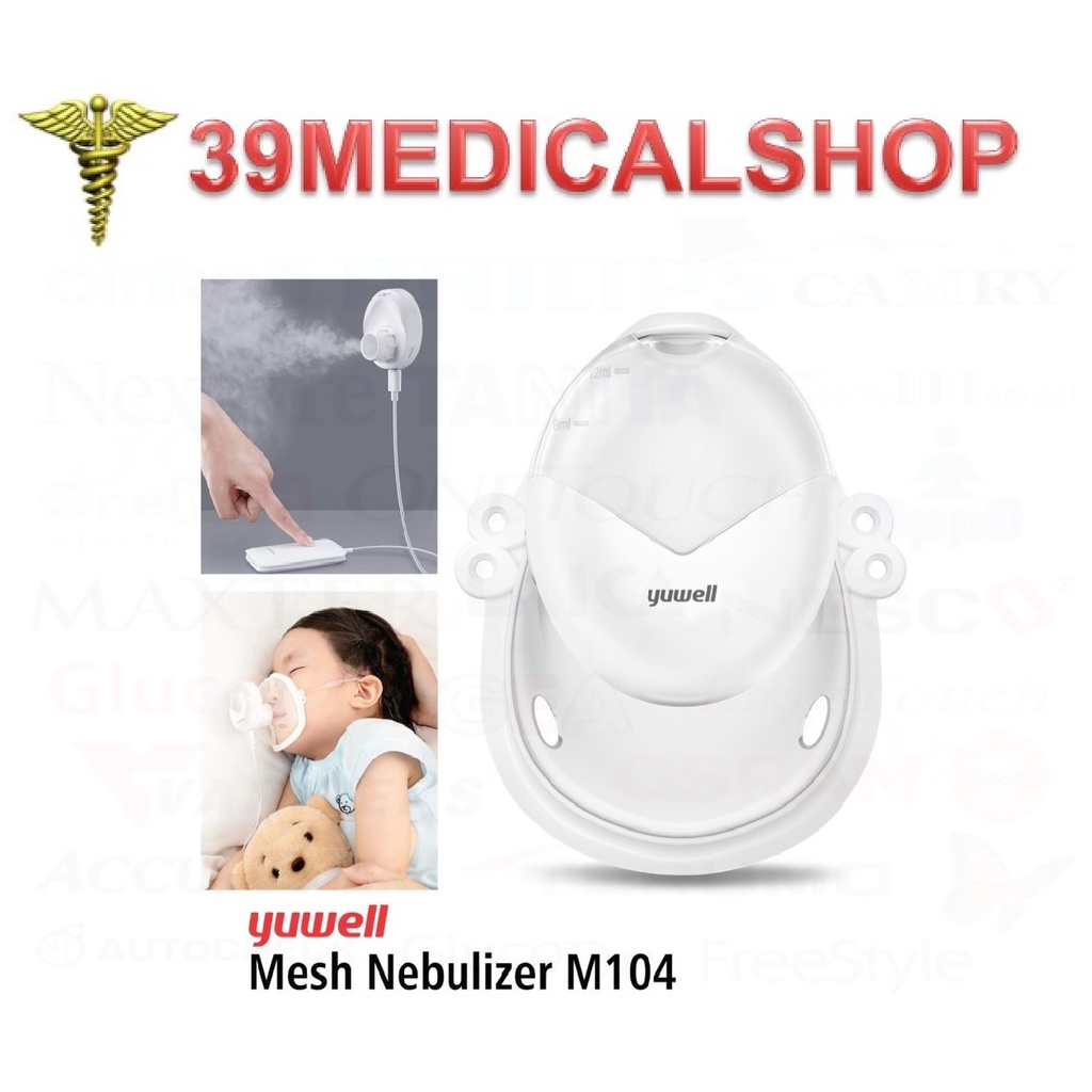 HANDS FREE NEBULIZER YUWELL M104 / MESH NEBULIZER PORTABLE YUWELL M104