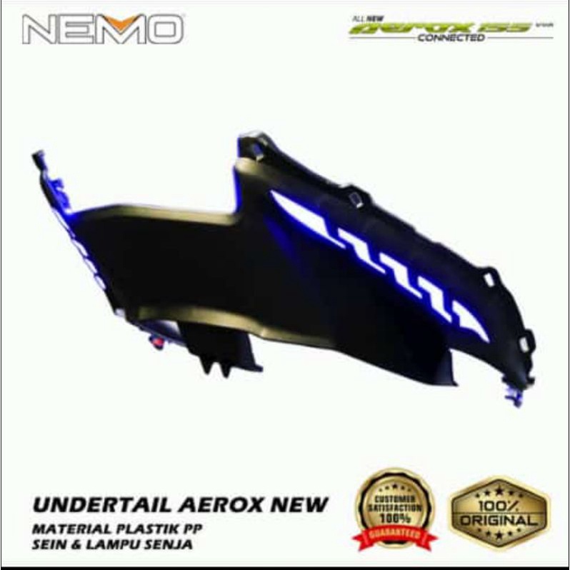 Lampu Undertail Motor Aerox New Connected 2020 - 2022 High Quality Undertail Lamp Yamaha New Aerox Trend Terbaru