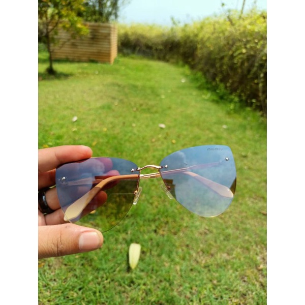 Kacamata Fashion Wanita / Kacamata Wanita Miu-miu JT66027 Super & Free Cleaners