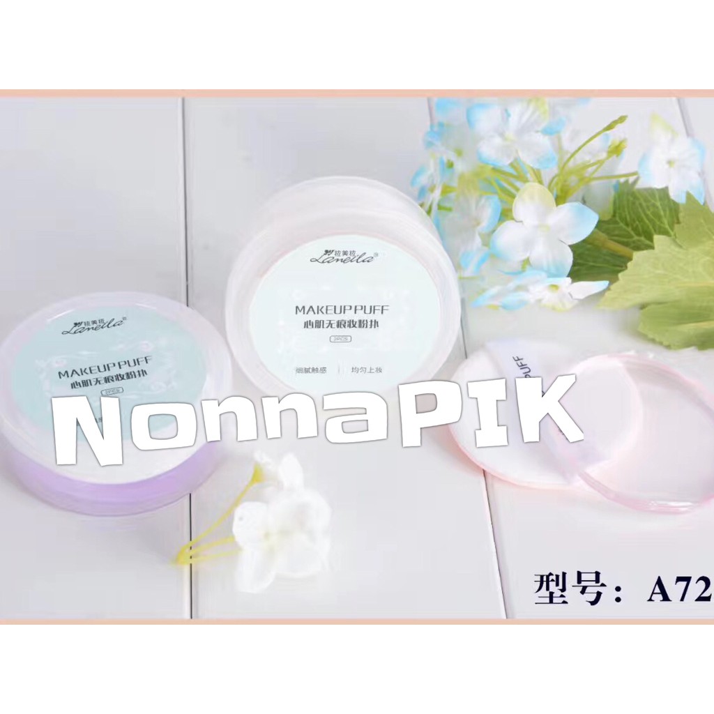 Magic Cushion Puff / Air Puff / Makeup Sponge + SIlisponge Spon Silikon + Travel Case