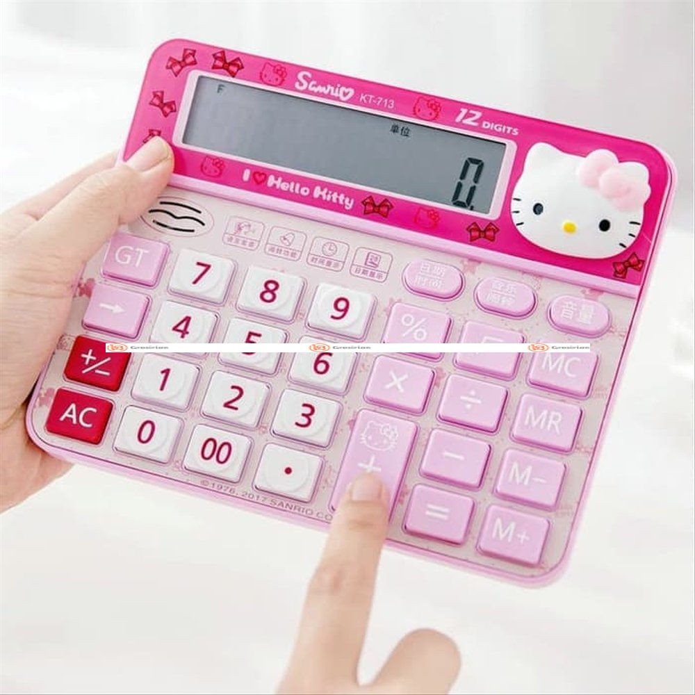 

Kalkulator Hello kitty Kalkulator kartun calculator Hello kitty KT-703