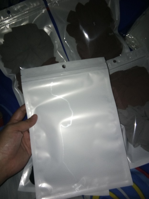 Plastik Klip Putih 18cm X 26cm Kemasan Plastik Flat Bottom Ziplock [isi 10pcs]