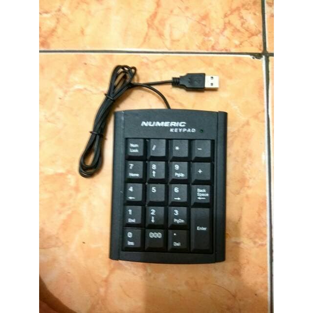 Numeric Keypad Mini Keyboard Numpad, Angka, Numerik, Kasir