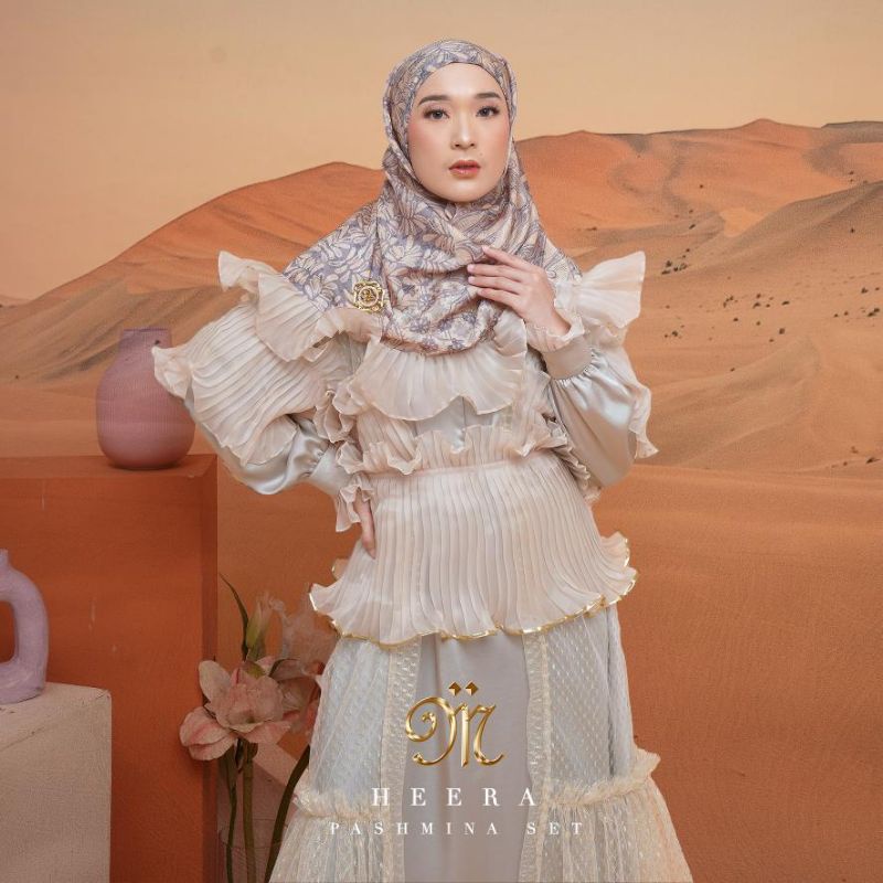 MAGDARA - HEERA - SET KHIMAR - DRESS - PASHMINA - SET PASHMINA - KHIMAR