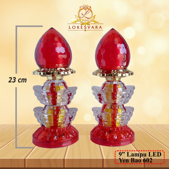 Lampu Altar Puja Sembahyang LED Yen Bao 602