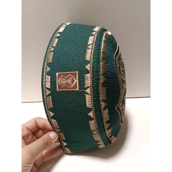 songkok bordir dewasa/songkok bordir terompah