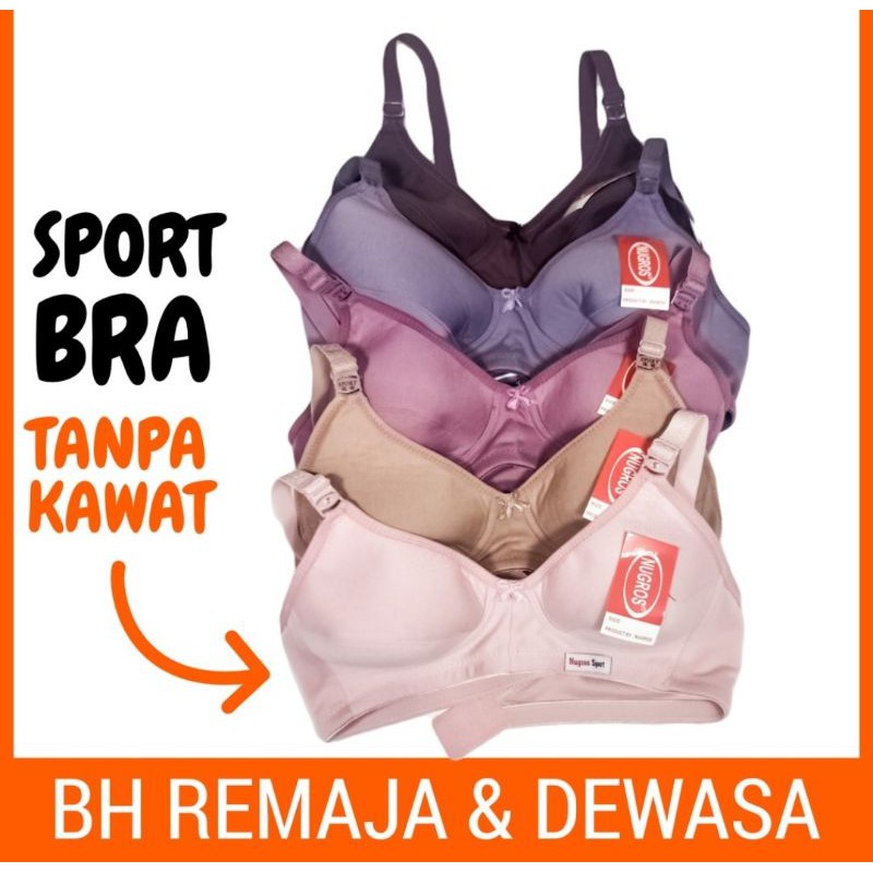 Promo BH Sport Tanpa Kawat Tanpa Busa BH Remaja BH Dewasa