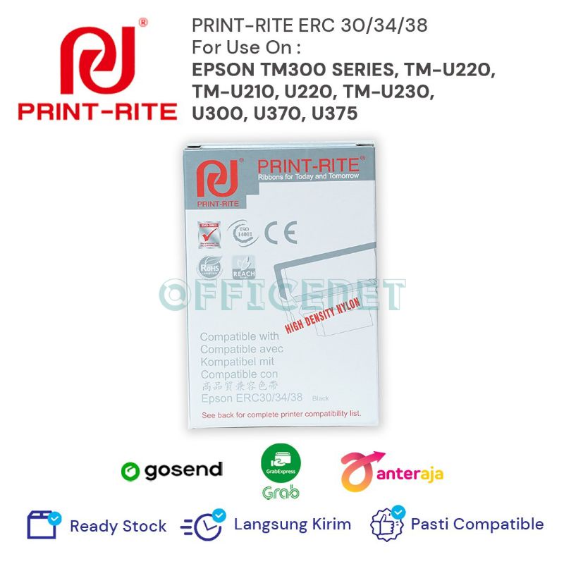 PITA KASIR PRINT RITE ERC 30/34/38 BLACK