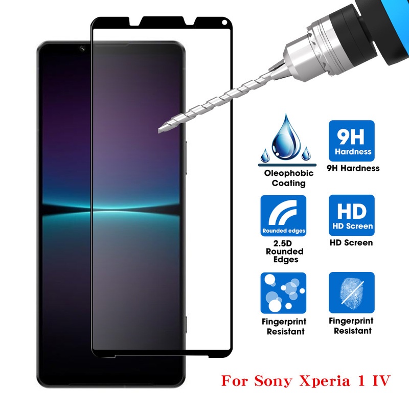 Tempered Glass Pelindung Layar 9H Ultra Tipis Untuk Sony Xperia 1 IV