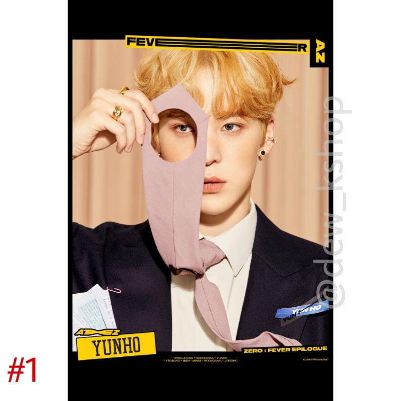 POSTER ATEEZ (YUNHO) - ZERO : FEVER EPILOGUE (THE REAL)