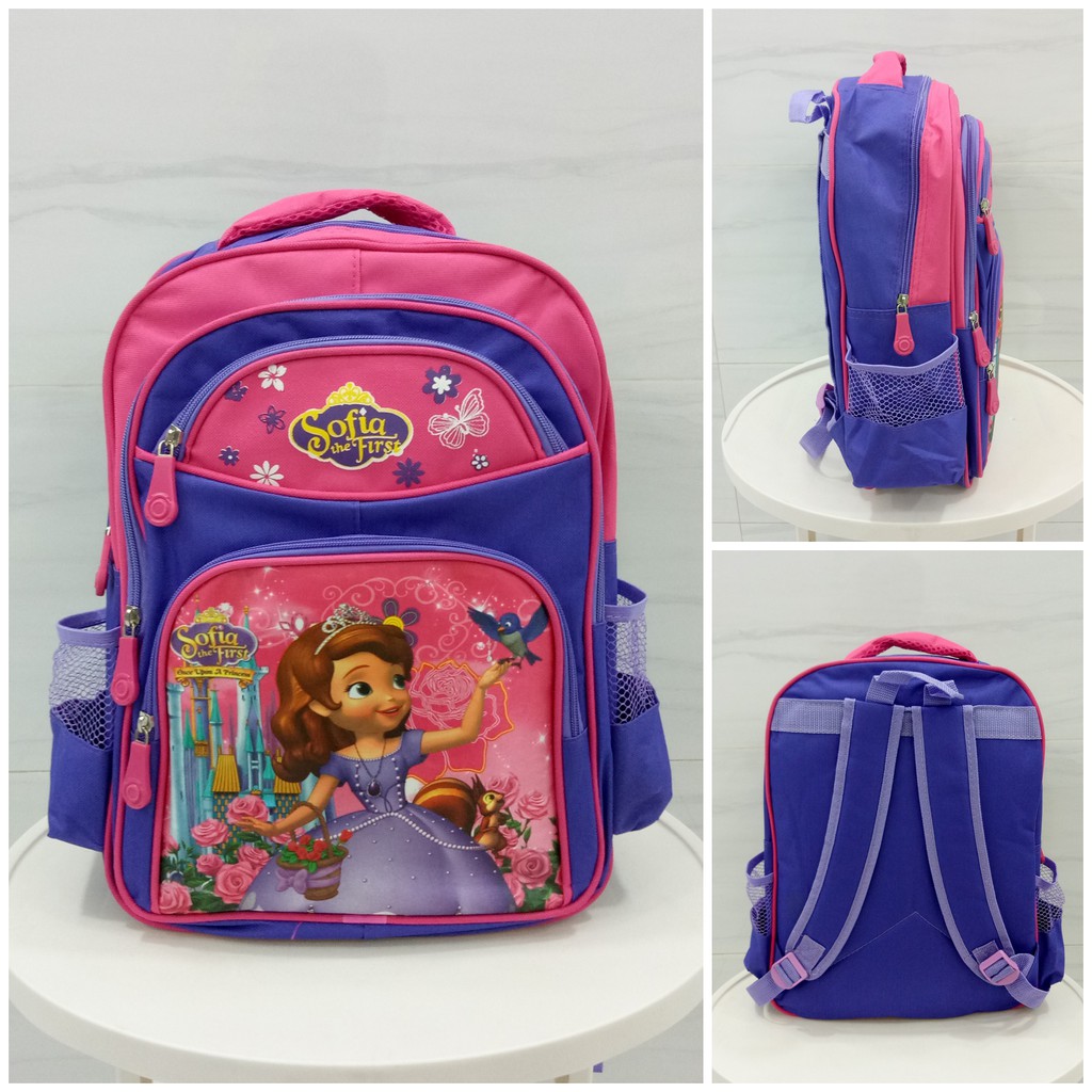 Tas Ransel / Backpack Sekolah Anak Perempuan Sofia The First A-230