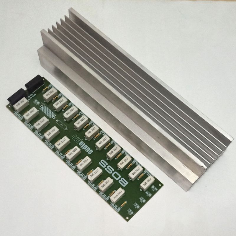 PCB Line Final 10 Set Toshiba Atau 5 Set Sanken Plus Heatsink 2U