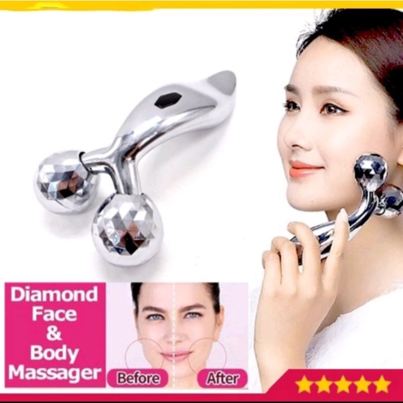 3D ROLLER MESSANGER FACE LIFT AND BODY ALAT PIJAT WAJAH DAN BADAN MASSAGER