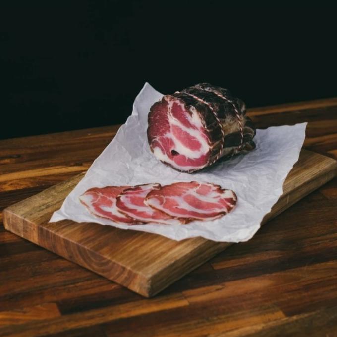 

[COD] COPPA DRY CURED 100G SLICED LOCAL PARTS BY LOCAVORE [COD]