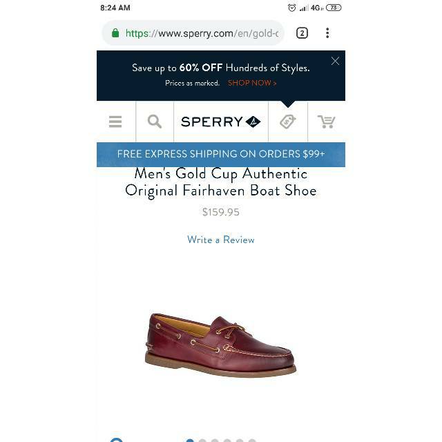 Sperry Topsider Gold Cup Burgundy Burnished original