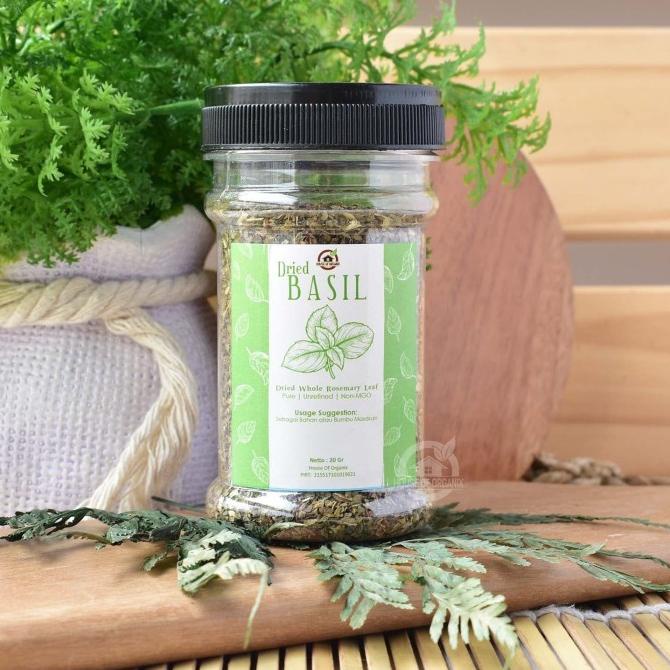 

House Of Organix Dried Basil ( Basil Kering ) 20 Gr