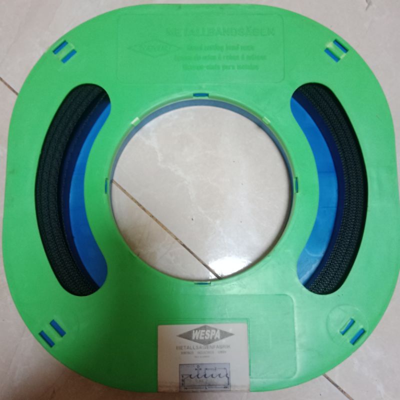 Gergaji besi pita Hss Wespa bandsaw blade size 30.5x20x0.8 mm