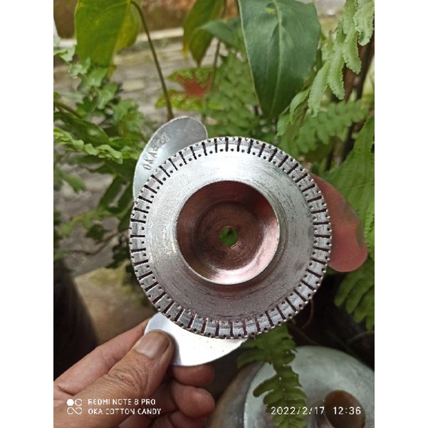 Kepala Tungku mesin Harum Manis bahan tembaga kombinasi aluminium