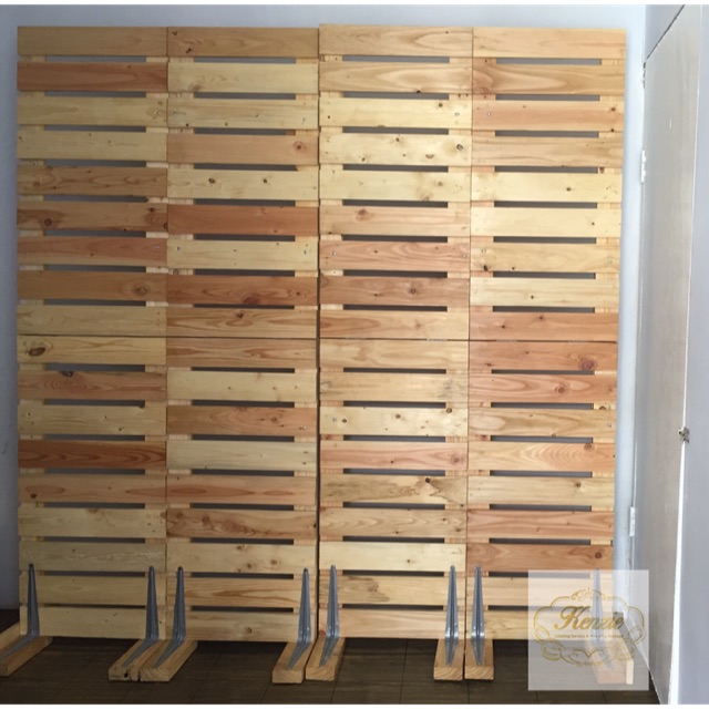 Backdrop Kayu / Photobooth / Rustic Backdrop