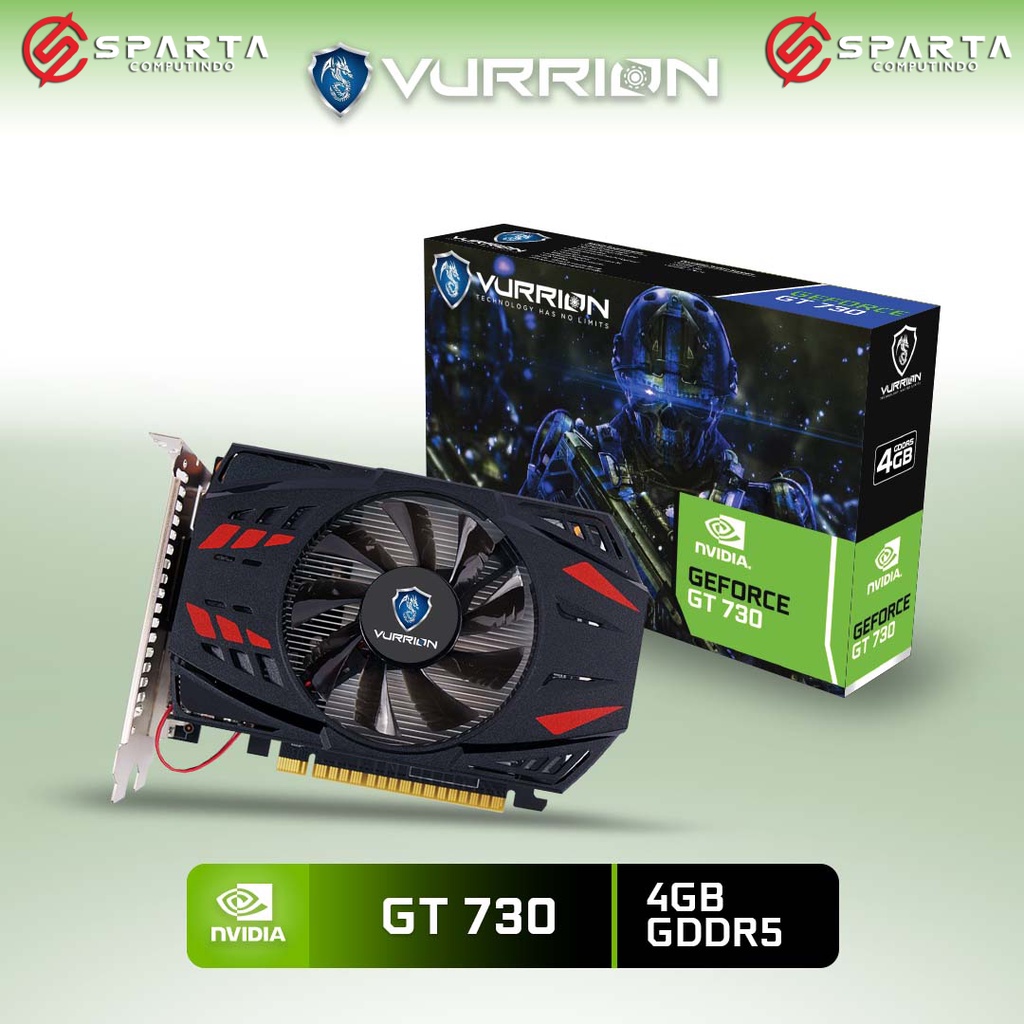 VGA Nvidia Geforce GT 730 4GB GDDR5 Vurrion New Garansi Resmi