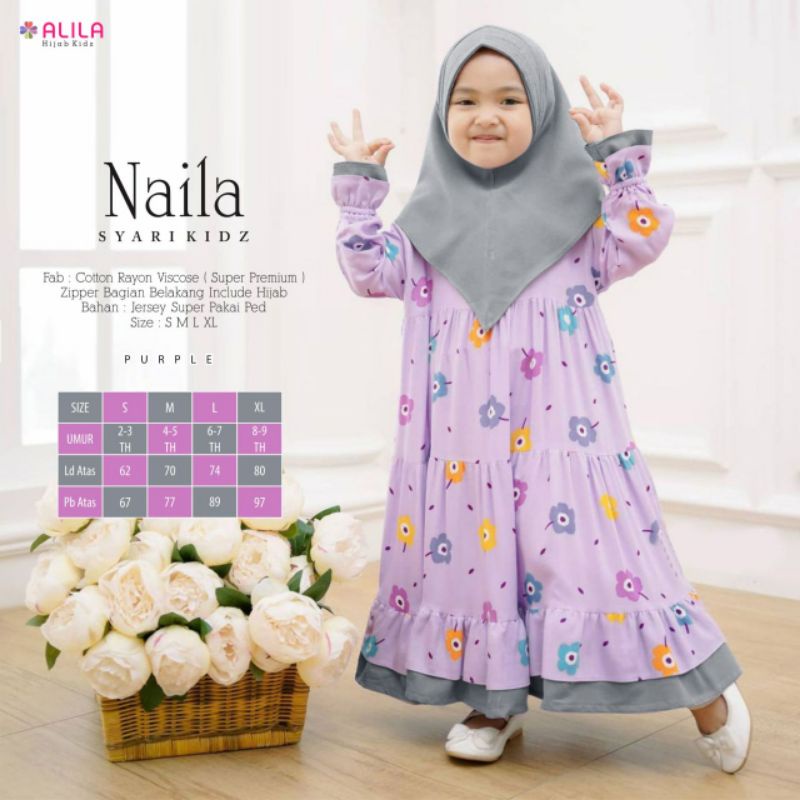 NAILA SYAR'I KIDS BY ALILA