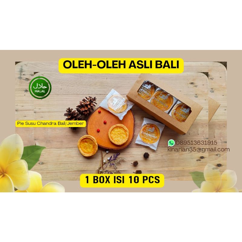 

Pie Susu | Pie Susu Bali | Oleh² Khas Bali | Pie Susu Chandra 1 Box isi 10 Pcs | Pie Susu Chandra | Pie Susu Asli Bali | Oleh² Khas Bali | Pie Susu Enak | Pie Susu Murah | Cemilan | Cemilan Gurih | Oleh Oleh | Khas Bali